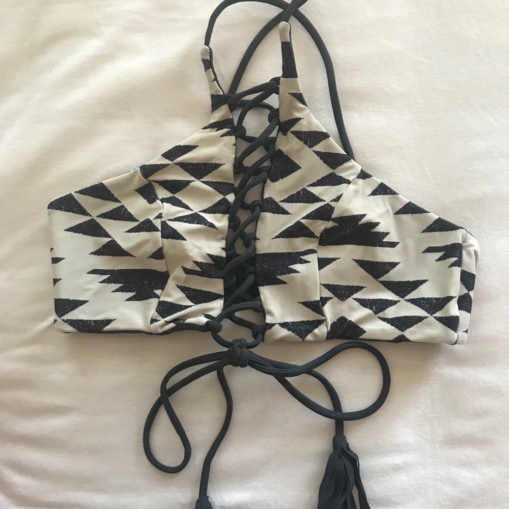 High Neck Bikini Top - image 1